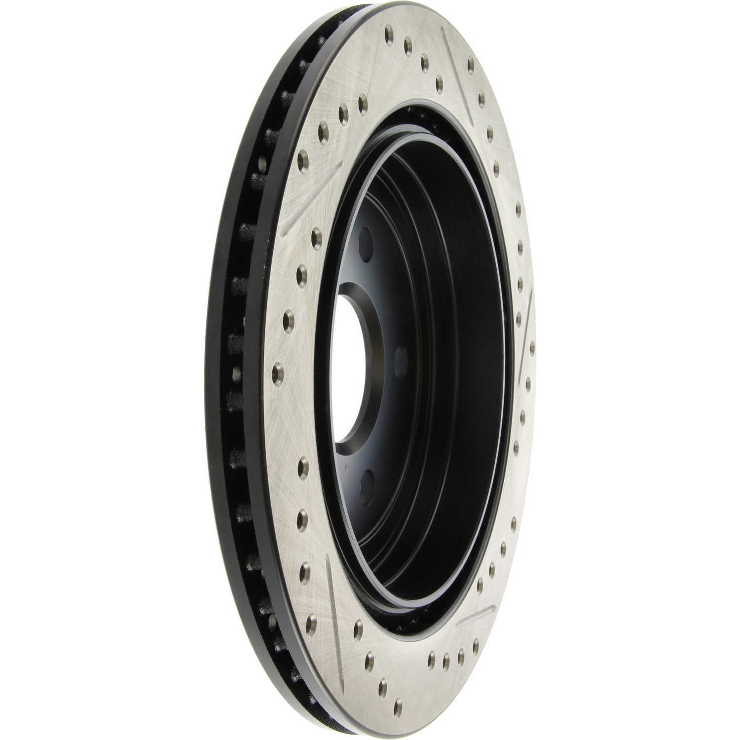 StopTech Slotted & Drilled Sport Brake Rotor Fits select: 2013-2015 CHEVROLET CAMARO, 2008 CADILLAC CTS