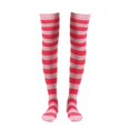 thumbnail image 4 of Calcetines a rayas sobre la , calcetines deportivos cómodos de 20 "de largo, calcetines altos hasta el muslo, calcetines de Cosplay para fiesta 50cm Fernando  Calcetines con estampado de rayas, 4 of 8