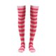 thumbnail image 4 of Calcetines a rayas de 20" de largo, accesorios para disfraces, calentadores de piernas cómodos por encima de la rodilla. 50cm, 4 of 9