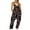Dark Gray, variant on Red One Piece Jumpsuits for Women Sleeveless Summer Petite Overalls Long V Neck Floral Wide Leg Pants with Pockets