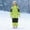 Green, variant on Kctiaxy Toddler Snow Suits Girls Boys Winter Warm Snowsuit Outdoor Thickened Hooded Waterproof Windproof Ski Suits