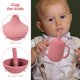 thumbnail image 5 of Taza de silicona para beber para bebés, taza de entrenamiento para niños pequeños, taza con pajita para niños, taza de agua de 400 ml, 5 of 5