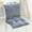 Blue, variant on Fmxomd 31.5" x 15.7" High Back Chair Cushion Outdoor Chair Cushion with Ties,All-Weather Replacement