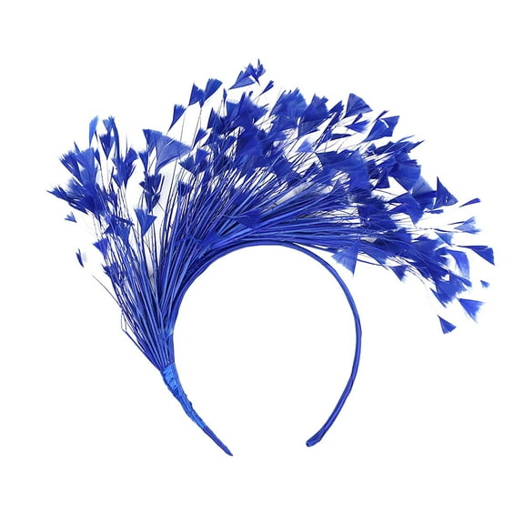 Dyfzdhu Headwear For Women Fashion Hat For Wedding Flower Cocktail Mesh Hair Clip Tea Party Headband