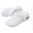 thumbnail image 1 of Zuecos ortopédicos de malla con soporte para el arco, zapatillas transpirables para exteriores para mujer, 1 of 5
