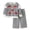 SA05-White, variant on Leey-World Toddler Baby Girl Clothes Fall Long Sleeve Ruffle Tops Bell Bottoms Pants Set Waffle Knit Striped Flared Outfit(Beige,3-4 Years)