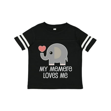 

Inktastic Memere Grandma Loves Me Boys or Girls Toddler T-Shirt