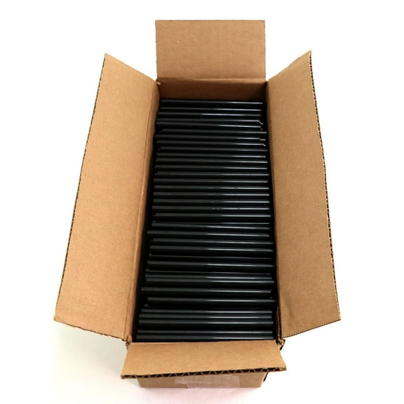 725M54CBLACK Mini Size 4" Black Color Hot Glue Stick - 5 lb Box