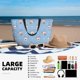 thumbnail image 5 of Easygdp French Bulldog Head Bolsa de Viaje de Playa de Gran Capacidad, Bolsa Tote Perfecta para la Playa, Escapadas de Fin de Semana y Viajes, 5 of 7