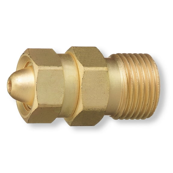 Acetylene Adaptor - CGA-200 (Size MC Cylinder) to CGA-300 (Commercial Regulator) - SÜA