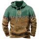 thumbnail image 3 of Sudadera con capucha con estampado vintage para hombre, estilo étnico, estampado 3D, manga larga, informal, para otoño, sudaderas con capucha, jerséis de gran tamaño, 3 of 5