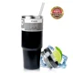 thumbnail image 2 of TYESO Thermal Cup thermos water bottle for Coffee Mug Stainless Steel Vacuum Flask Tumbler with Straw Travel insulated Drinkware, 2 of 5