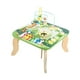 thumbnail image 3 of Mesa de actividades para bebé, educación temprana, xilófono portátil multifuncional de madera, laberinto de cuentas, juguetes sensoriales, centro de a, 3 of 9