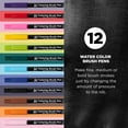 thumbnail image 2 of Sakura Koi Coloring Brush Pens - Watercolor Brush Pen Set - Assorted Colors - 12 Pack, 2 of 7