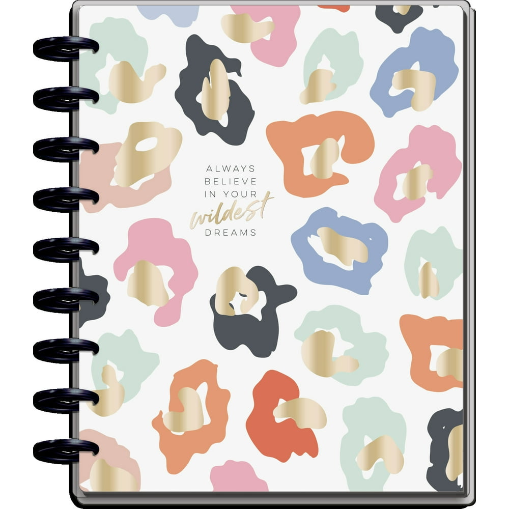 The Happy Planner Colorful Leopard Classic 18 Month Planner, July 2021