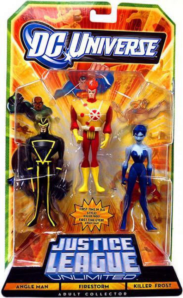 Angle Man, Firestorm & Killer Frost Action Figures DC Universe
