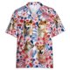 thumbnail image 3 of Camisa hawaiana con estampado 3D de Shiba Inu para hombre, divertida camisa hawaiana con estampado de animales, blusas casuales de manga corta con solapa para verano, 3 of 5