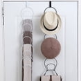 thumbnail image 2 of Baseball Cap Holder Punch-free Home Organization Stackable Door Closet Hanging Scarf Bag Rack for Bedroom, 2 of 8