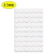 thumbnail image 1 of Uxcell 0.83" Tapas Adhesivas para Agujeros de Tornillos de Plástico Texturizado para Muebles de Madera 3 Hojas Blancas, 1 of 6