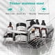 thumbnail image 3 of Corner Adhesive Shower Caddy, with Soap Holder and 12 Hooks, Rustproof Stainless Steel Bathroom Organizer, No Drilling Wall Mounted Rack, 3 of 4