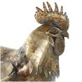 thumbnail image 4 of DecMode 17" Patina Rooster Garden Sculpture, 4 of 5