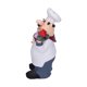 thumbnail image 4 of Decoración del chef, decoración de la estatuilla del chef, decoración de la cocina del hogar, estatua del chef, diseño de próxima generación, 4 of 8