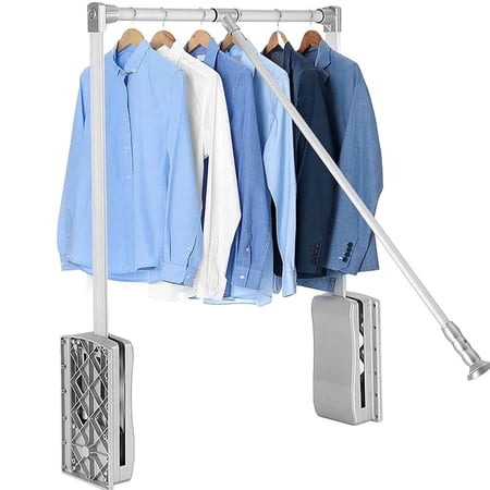 uyoyous Pull Down Closet Rod