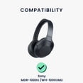 thumbnail image 2 of Almohadillas kwmobile compatibles con Sony MDR-1000X/WH-1000XM2, 2 of 8