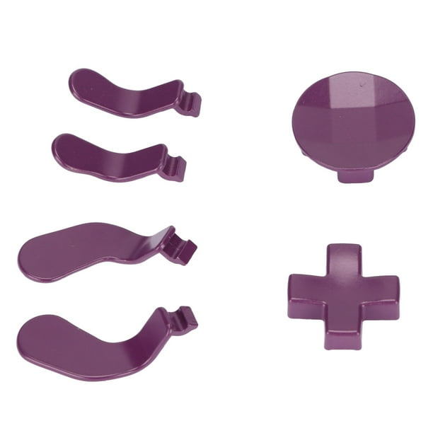 Reemplazo de paletas de control de metal de acero inoxidable para Xbox One Elite Series 2 (morado)
