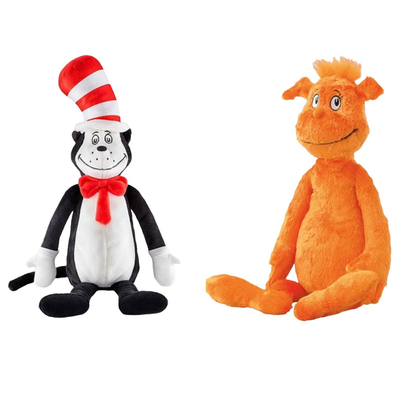 Dr Seuss Cat In The Hat Foot Book Orange Plush Set Kohl s 12