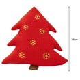 thumbnail image 3 of LINASHI Gingerbread Pillow Christmas Plush Cute Christmas Tree Gingerbread Man Pillow Soft Sofa Cushion Ornament Fluffy Cartoon Stuffed Pillow Toy Holiday, 3 of 8