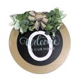 thumbnail image 2 of YAOMOBB Couronne Décorative de Ferme pour Porte d'Entrée avec Fausse Décoration de Fleurs Style Rural, 2 of 6
