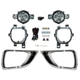 thumbnail image 1 of Par de Faros Niebla Nissan NP300 Frontier 2016 A 2019 Generica Con Bisel Cromado Ambos lados, 1 of 4