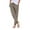 Bronze, variant on Women's Elastic Drawstring Waist Loose Wide Leg Solid Pants With Pockets