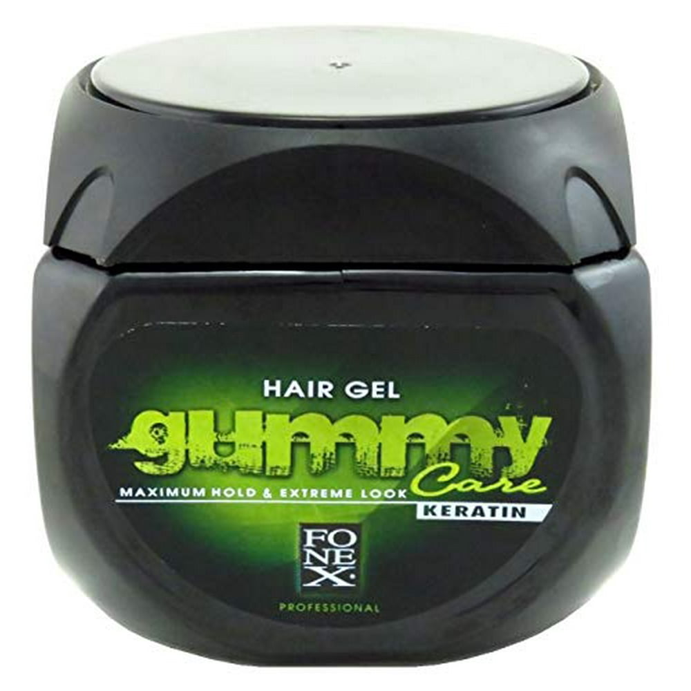 Gummy Hair Gel Maximum Hold Extreme Look Keratin 23.5 oz