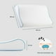 thumbnail image 4 of Almohada Ortopédica Cervical Memory Foam King Size Espuma Viscoelástica Colordreams blanco, 4 of 8
