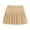 Khaki, variant on Skirt for Girls Pleated Mini Skort Elastic Waist Preppy Style School Uniform Casual Daily Athletic Skirt (Khaki, 11-12 Years)