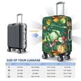 thumbnail image 6 of Bixox Washable Vegan Printed Luggage Cover, Fashion Suitcase Protector Fits for X-Large luggage, 6 of 8
