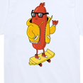 thumbnail image 3 of Instant Message - Hot Dog Skater - Toddler And Youth Short Sleeve Graphic T-Shirt, 3 of 6