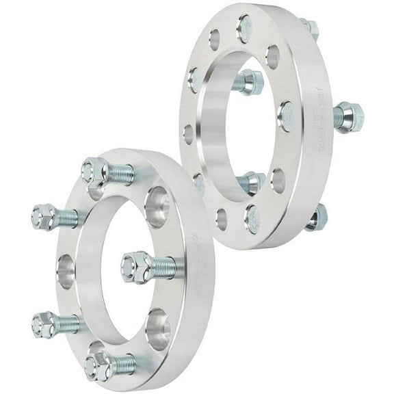 ECCPP 2PCS 5 Lug Wheel Spacers Adapters 1" 5x5.5 to 5x5.5 9/16"x18 108mm Compatible with 2007-2009 for Chrysler Aspen 2005-2010 for Dodge Dakota 2004-2009 for Dodge for Durango