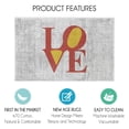 thumbnail image 4 of Non-Skid Ultra-Thin Area Rugs Washable Multipurpose 20 x 31 Inches Floor Mat, 4 of 7
