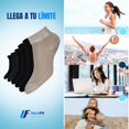 thumbnail image 2 of Calcetines para mujer. Hechos de algodón. Colores obscuros 6 pares, 2 of 8
