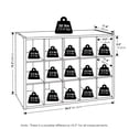 thumbnail image 3 of Furinno FANO 15-Cube Stackable Shoe Rack for Closet Entryway White, 3 of 5