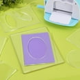 thumbnail image 5 of 4Pcs 6x4.5inch Rectangle Frame Plastic Embossing Folders Clear Acrylic Embossing Diffuser Set for DIY Card Making Scrapbooking and Other Paper Crafts 2.8 mm Thick, 5 of 8
