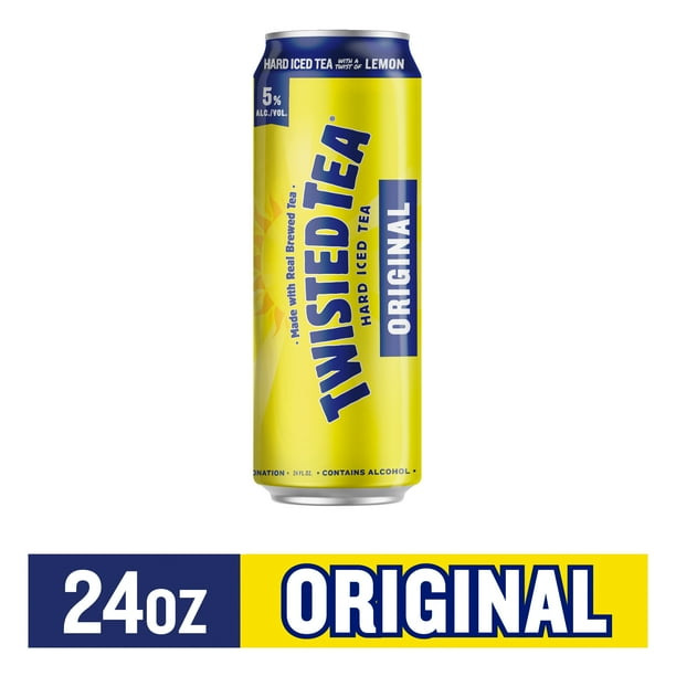 Twisted Tea Original Hard Iced Tea Cocktail 24 Fl Oz Walmart Com