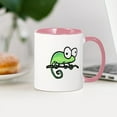 thumbnail image 3 of CafePress - Chameleon Mug - 11 oz Ceramic Mug - Novelty Coffee Tea Cup, 3 of 4