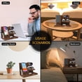 thumbnail image 2 of Organizador de madera para soporte de teléfono Iswabard Birthday, 2 of 7
