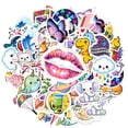 thumbnail image 2 of 35pcs Magical Stickers Stationery Funny Animals Kids Stickers Vinyl for Luggage Phone Laptop, 2 of 9