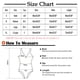 thumbnail image 3 of Acyse Womens Bikinis for Summer Clearance Juniors Cute Temperament Solid Color V-neck Leg Suit Swimsuit With Suspender, 3 of 4