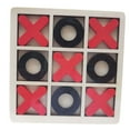 thumbnail image 4 of Juego de mesa Toe Xoxo Juego de mesa de ajedrez Juego familiar Ceros y cruces Mesa divertida negro rojo, 4 of 9